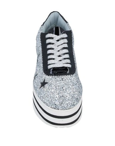Shop Chiara Ferragni Sneakers In Silver