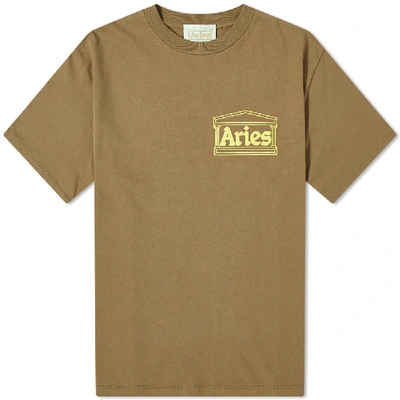 Shop Aries Temple Tee In Green