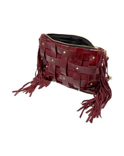 Shop Salar Cross-body Bags In Garnet