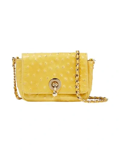 Shop Ermanno Scervino Handbags In Yellow