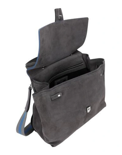 Shop Gianni Chiarini Handbags In Steel Grey