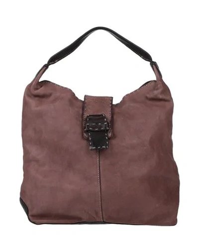 Shop Caterina Lucchi Handbag In Light Brown