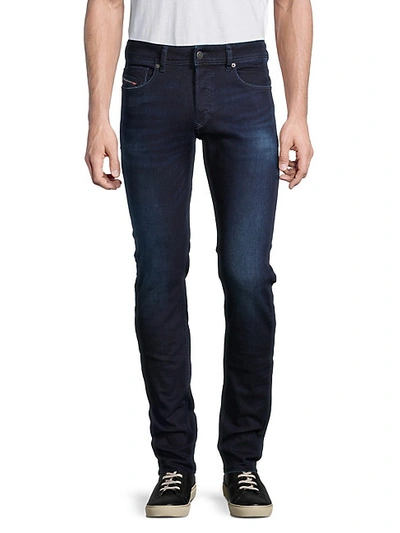 Shop Diesel Sleenker X-slim Skinny Jeans In Denim