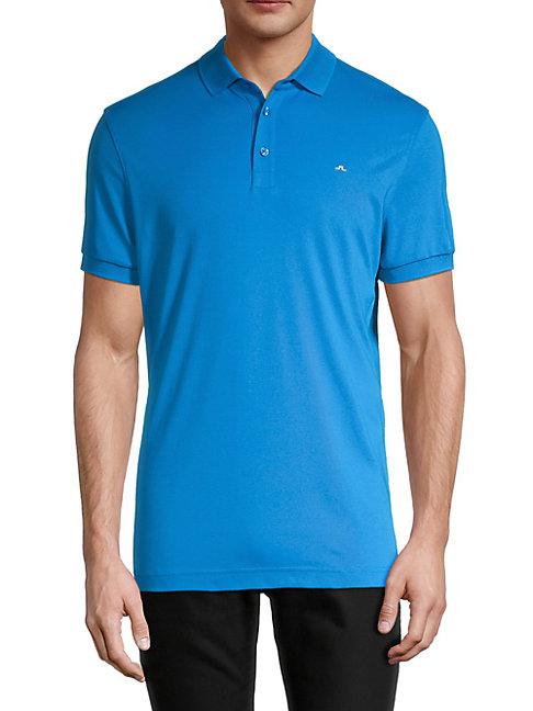 J Lindeberg Stan Regular fit Polo  In Tomato  Red  ModeSens