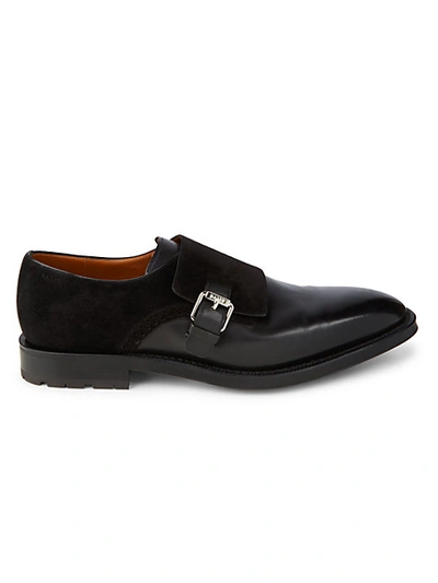 Shop Bally Balbin Leather & Suede Oxford Dress Shoes In Black