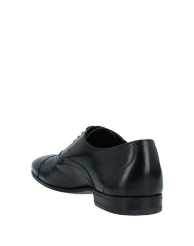 Shop Henderson Baracco Lace-up Shoes In Black