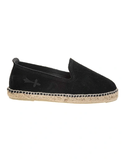 Shop Manebi Black Hamptons Espadrilles