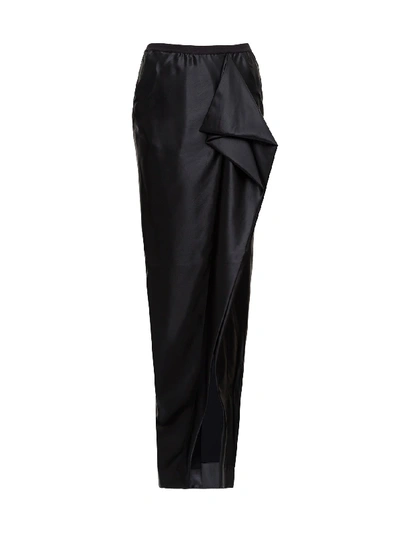 Shop Rick Owens Grace Skirt In Black