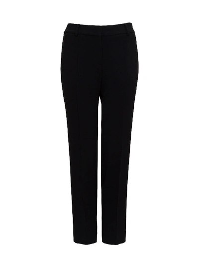 Shop Michael Michael Kors Straight Trousers In Black