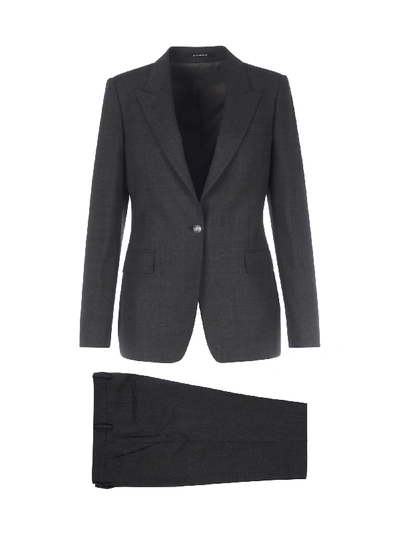 Shop Tagliatore Met112 Suit In Grey
