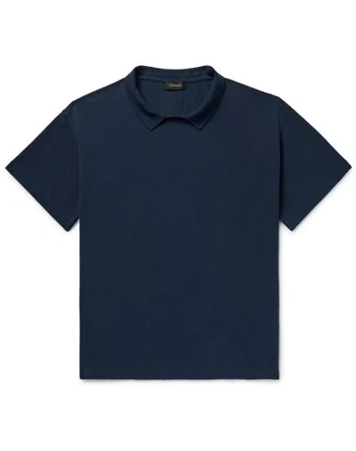 Shop Chimala Polo Shirt In Dark Blue