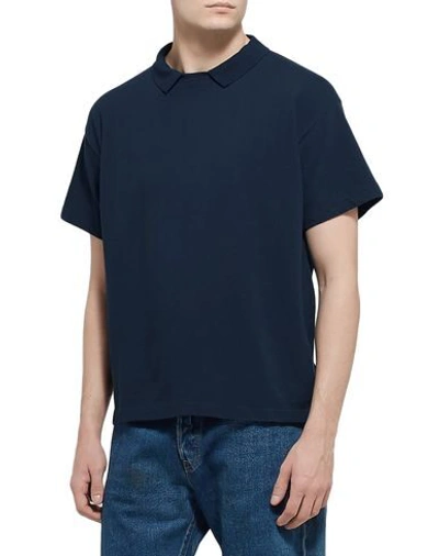 Shop Chimala Polo Shirt In Dark Blue