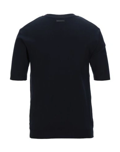 Shop Diesel Black Gold Sweaters In Dark Blue