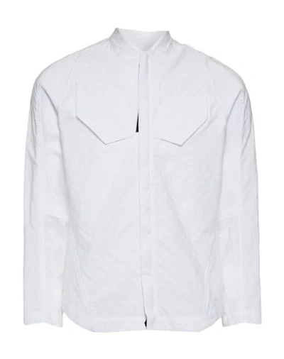 Shop Abasi Rosborough Shirts In White