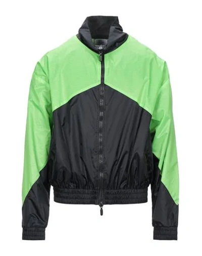 Shop Rhude Jackets In Acid Green