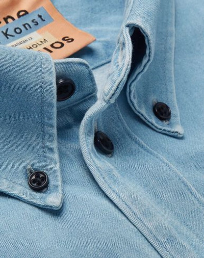 Shop Acne Studios Denim Shirt In Blue