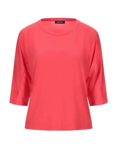 Shop Anneclaire T-shirts In Red