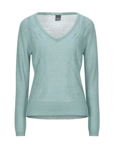 Shop Lorena Antoniazzi Sweaters In Light Green
