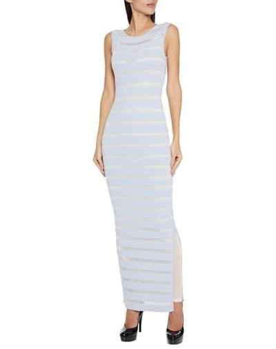 Shop Antonino Valenti Long Dress In Lilac