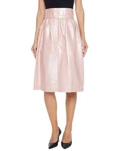 Shop Marc Jacobs 3/4 Length Skirts In Light Pink