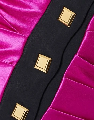 Shop Emanuel Ungaro Midi Skirts In Fuchsia