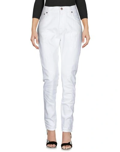 Shop Nudie Jeans Jeans In White