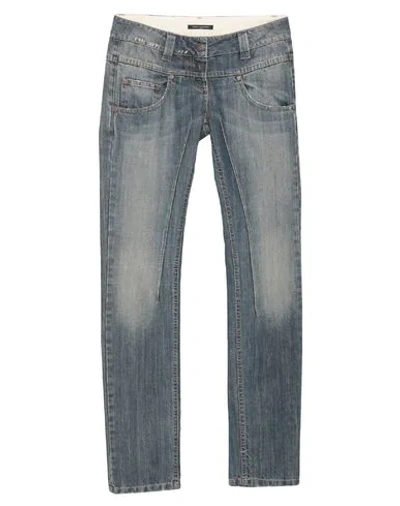 Shop Daniele Alessandrini Denim Pants In Blue