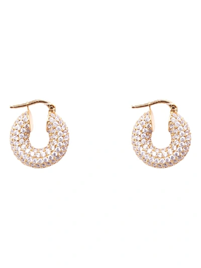 Shop Jil Sander Gold-tone Earrings