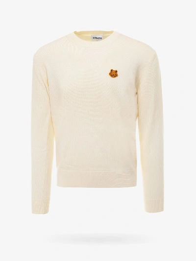 Shop Kenzo Sweater In White