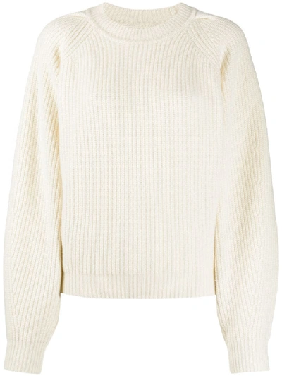 Shop Isabel Marant Brent Jumper In Neutrals