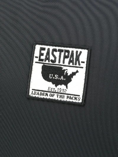 Shop Eastpak Logo Patch Backpack In Green