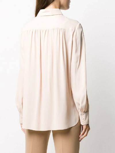 Shop Luisa Cerano Loose-fit Shirt In Neutrals