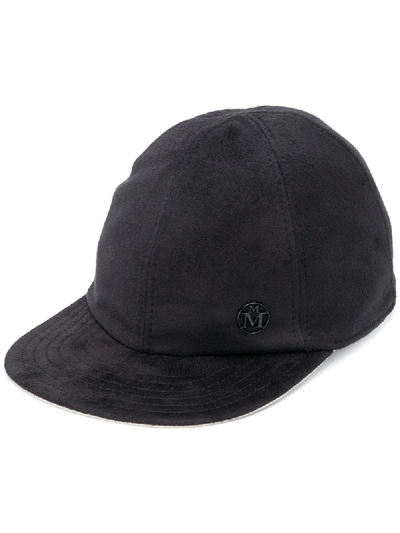 Shop Maison Michel Amanda Cap In Black