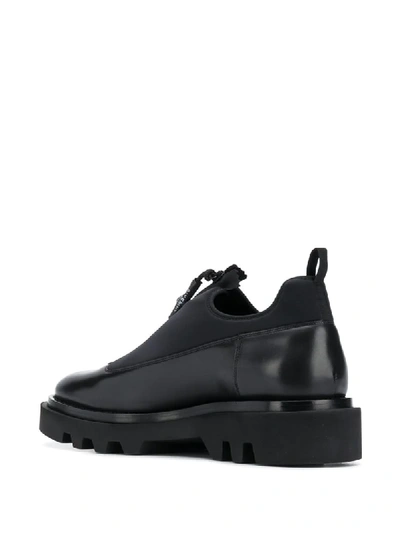 Shop Givenchy Combat Derby Shoes In Black