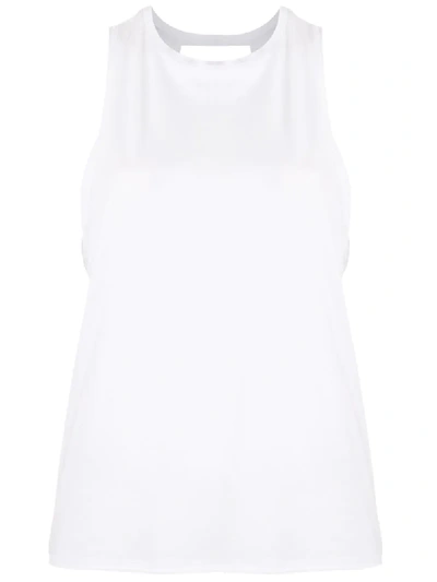 Shop Alala Keyhole Muscle Top In White