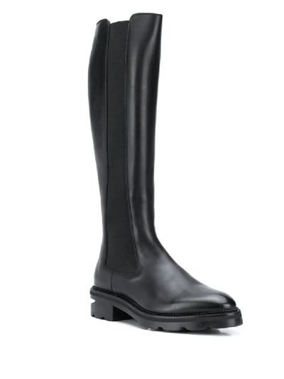 Shop Alexander Wang Knee-length Boots In Black