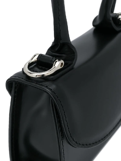 Shop Junya Watanabe Small Foldover-top Tote Bag In Black