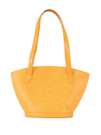 Pre-owned Louis Vuitton 2002  Saint Jacques Tote Bag In Yellow