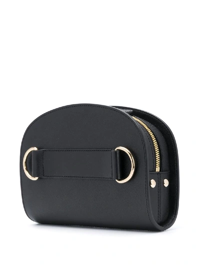 Shop Apc Logo-print Belt Bag In Black