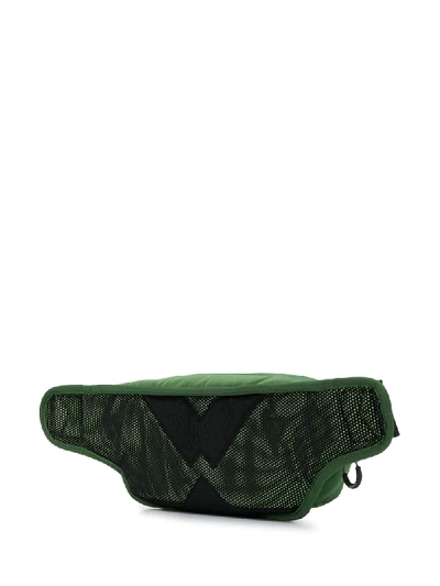 Shop Kenzo Logo-print Belt Bag In Green