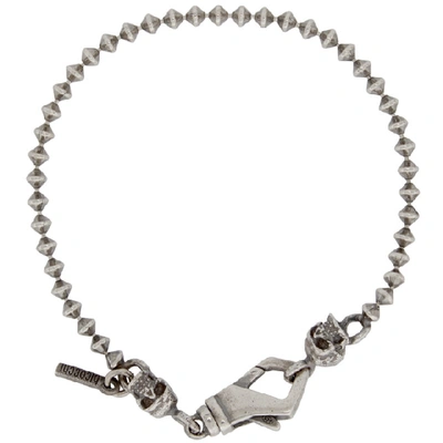 Shop Emanuele Bicocchi Silver Throttle Chain Bracelet