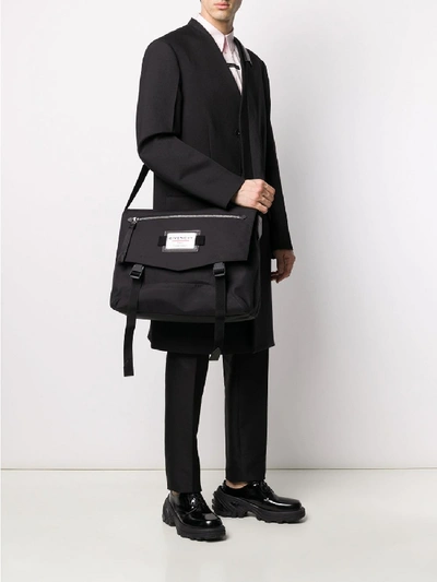 Shop Givenchy Messenger Bag With Logo