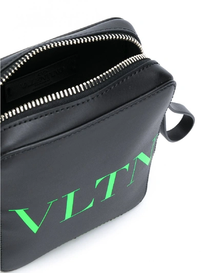 Valentino Garavani VLTN Camera Crossbody Bag Leather Small Black 21186217