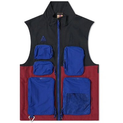 Shop Nike Acg Vest In Black