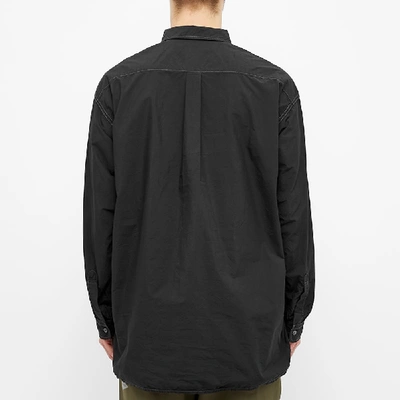 Shop And Wander Cordura Typewriter Shirt In Black