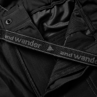 Shop And Wander Raschel Ripstop Pant In Black