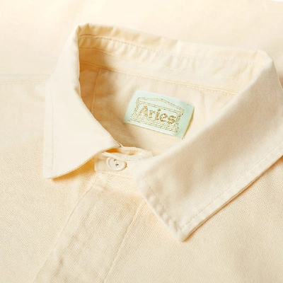 Shop Aries Meandros Rugby Shirt In Neutrals