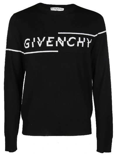 Shop Givenchy Black Wool Jumper