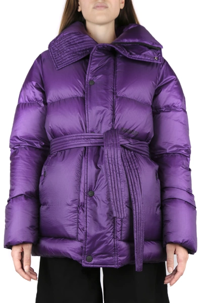 Shop Dsquared2 Purple Pudded Down Jacket