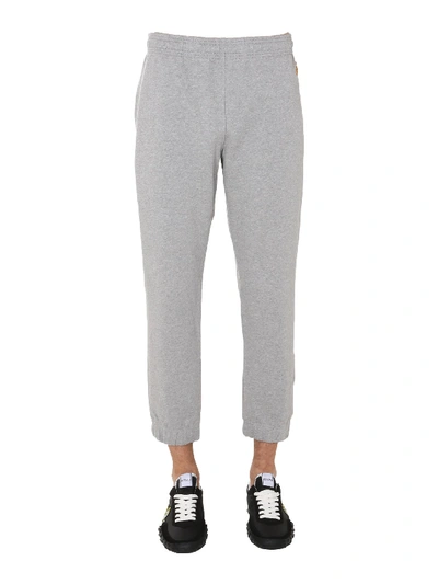 Shop Kenzo Jogging Pants In Grigio